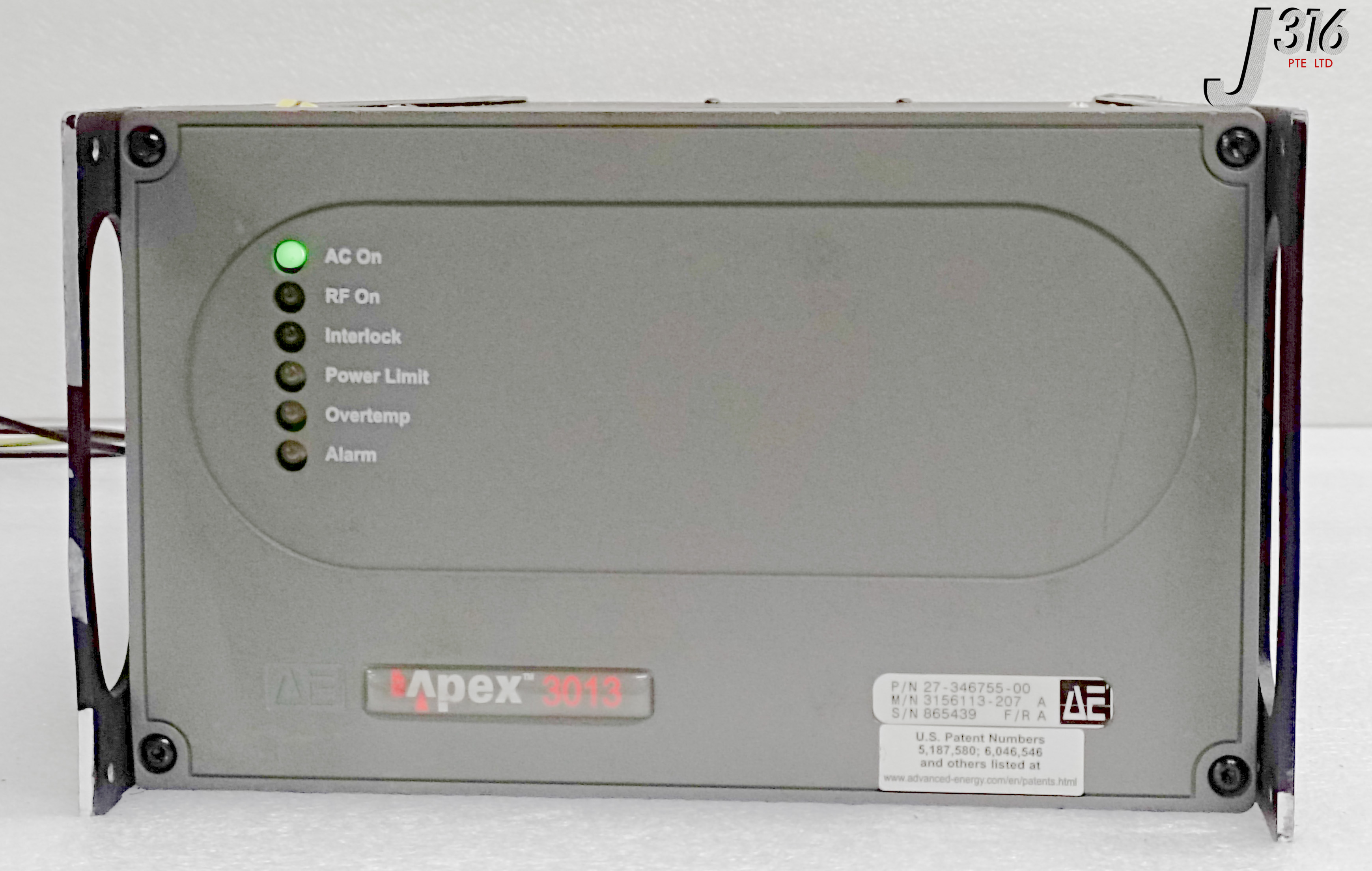 32210 ADVANCED ENERGY APEX 3013 HIGH FREQUENCY GENERATOR, 27
